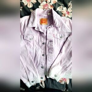 XLarge Levi Strauss Purple Hombre Jean Jacket